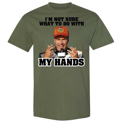 I'm Not Sure What To Do With My Hands - Military Green - 11