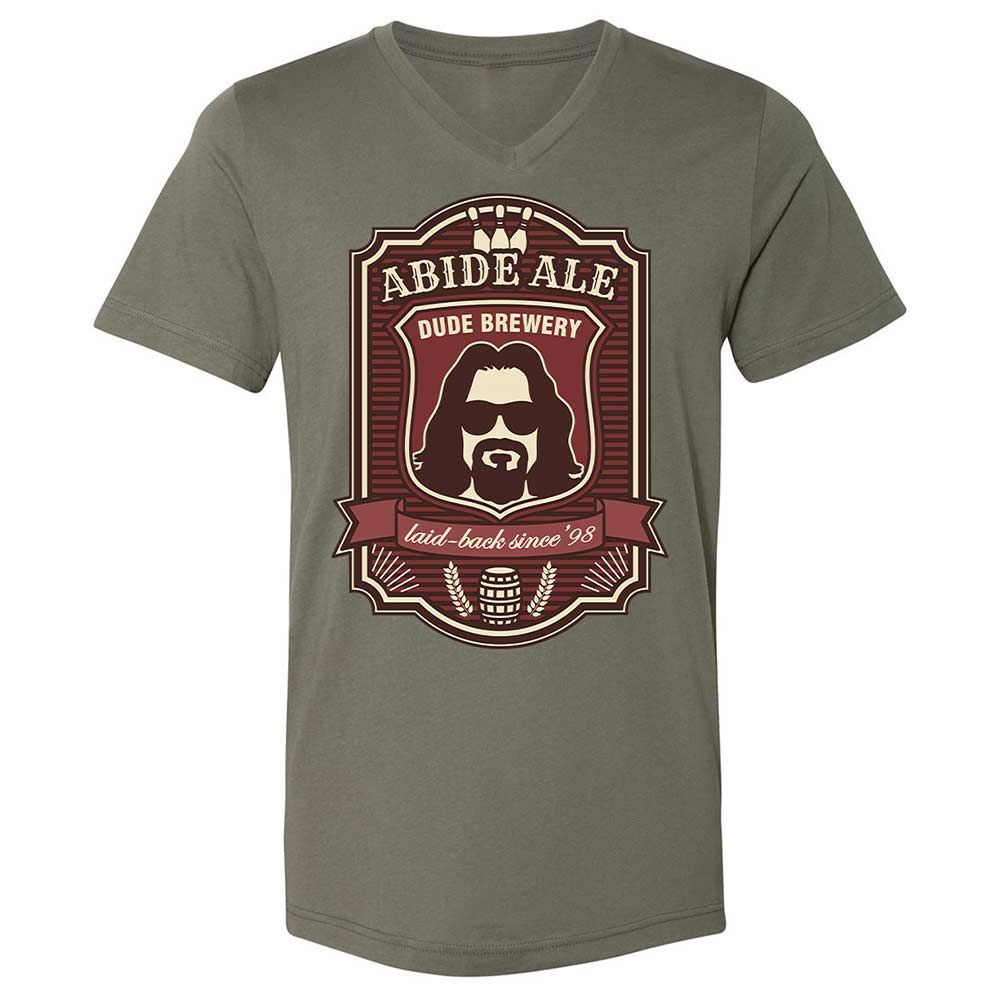 Unisex V-Neck T-Shirt - MR4YS5S8 - Military Green - 11