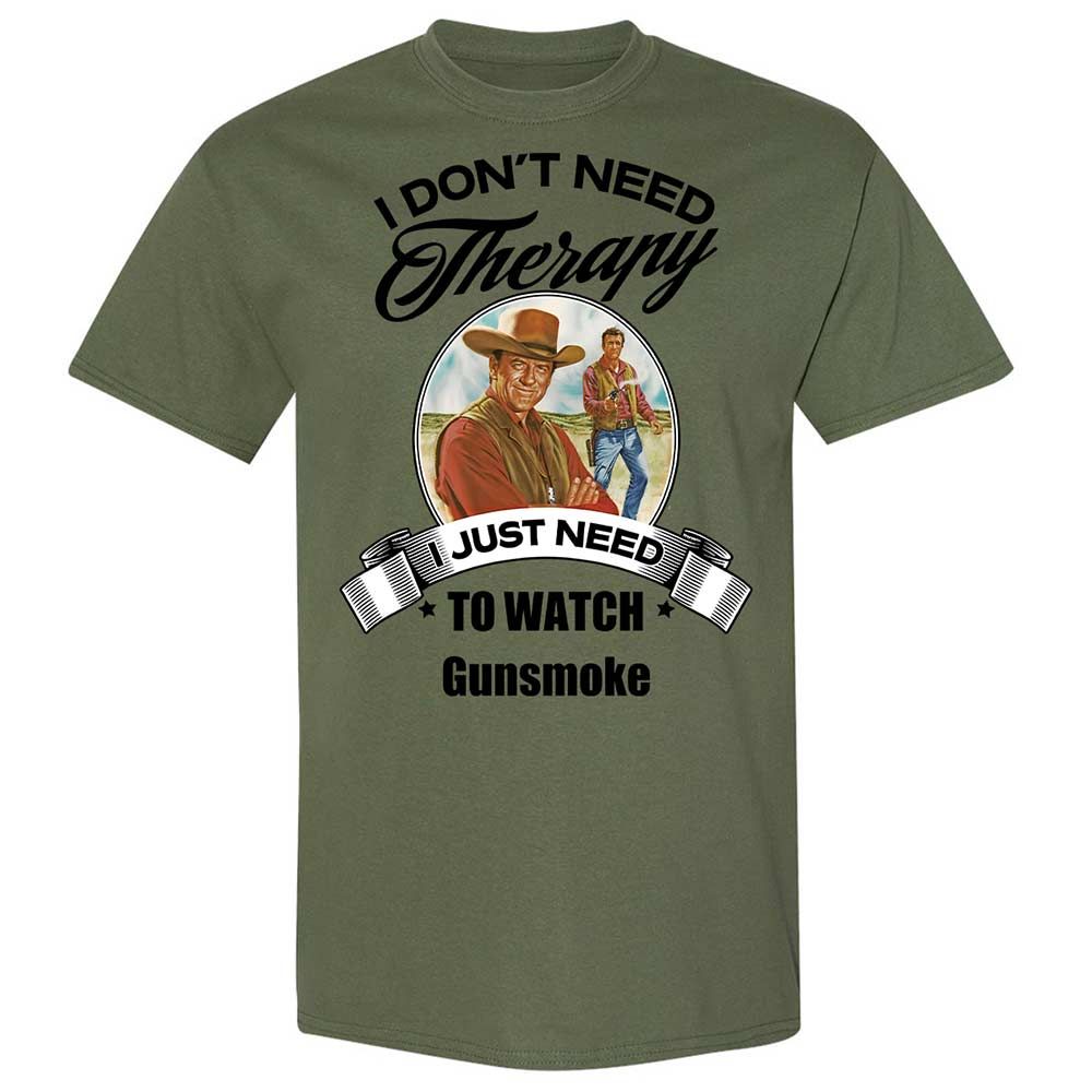 I Don't Need Therapy - Military Green - 11