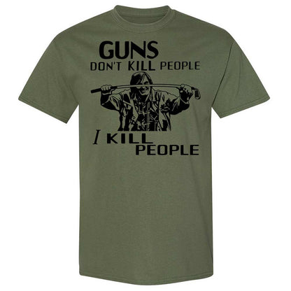 Classic Unisex T-Shirt - BQ96W9B1 - Military Green - 11