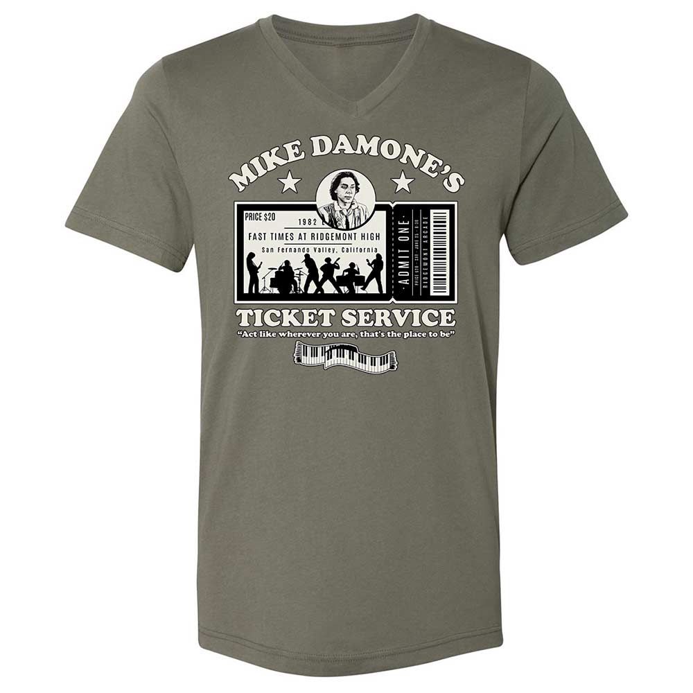 Damone's Ticket Service - Military Green - 11