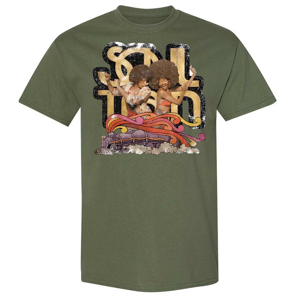 Retro Soul Train Dance Vibes - Military Green - 11