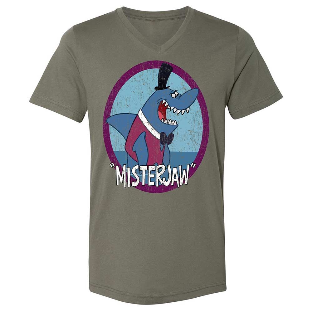 Unisex V-Neck T-Shirt - VVUW8M8W - Military Green - 11