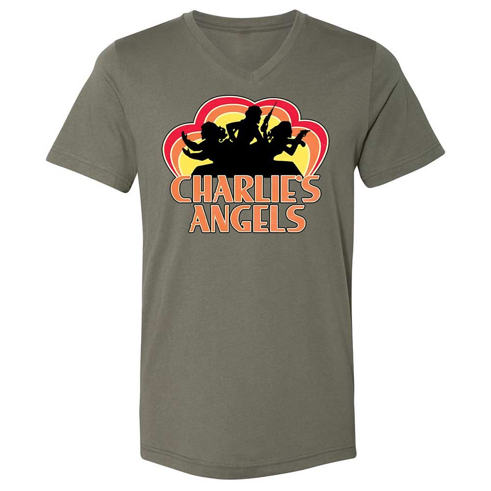 Unisex V-Neck T-Shirt - Z4CVRML5 - Military Green - 11