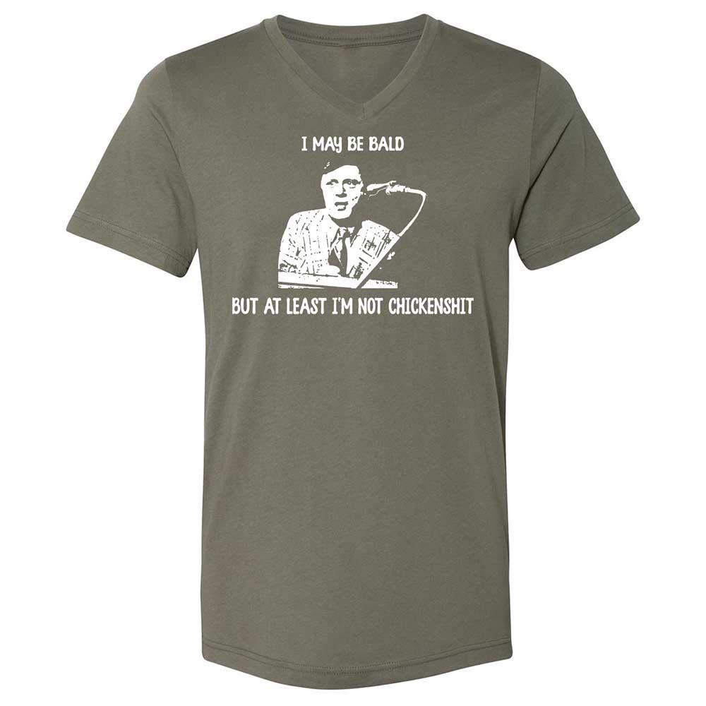 Unisex V-Neck T-Shirt - 4UFTVSXE - Military Green - 11