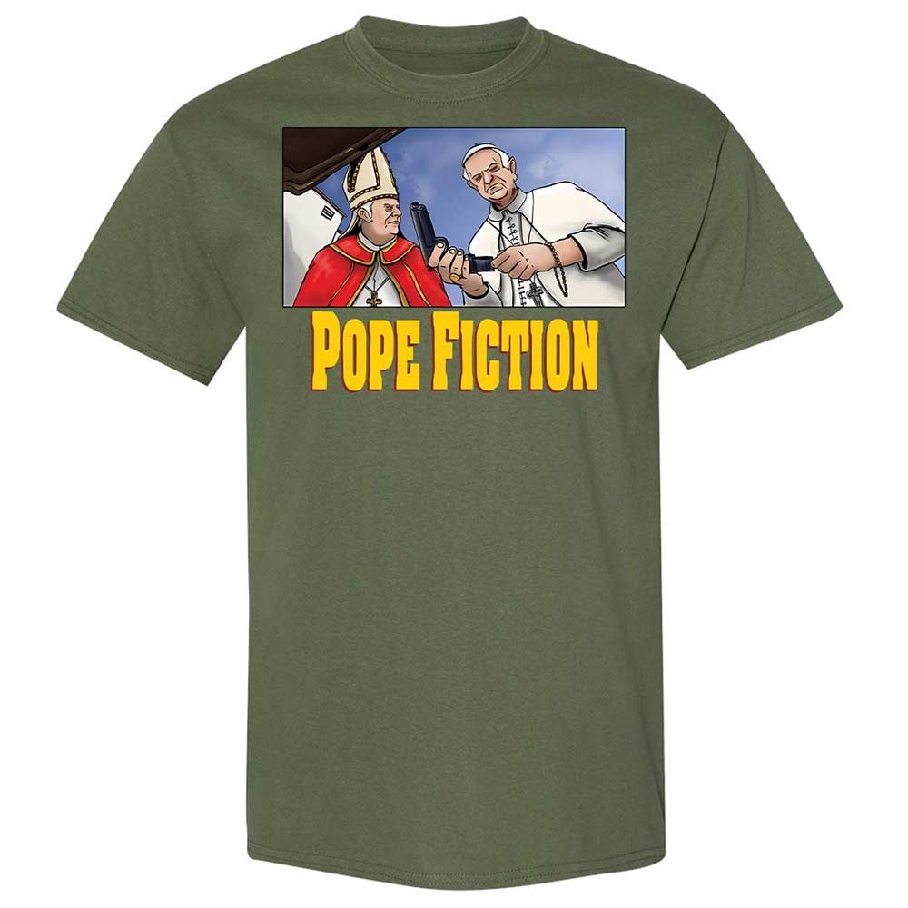 Pope Fiction - Military Green - 11