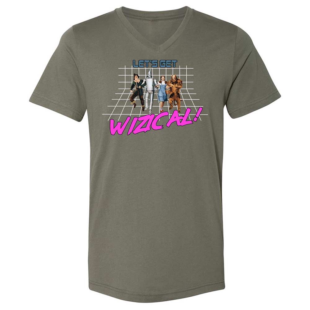 Unisex V-Neck T-Shirt - PM9Q4QXW - Military Green - 11