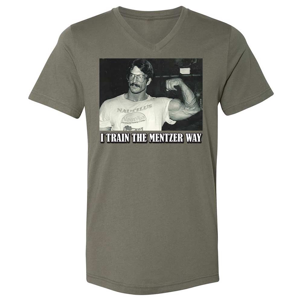 Unisex V-Neck T-Shirt - U28ZYD3U - Military Green - 11