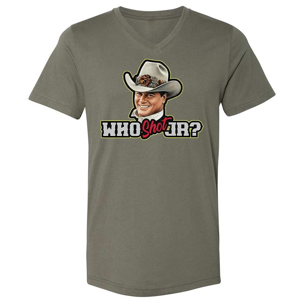 Unisex V-Neck T-Shirt - T8FZ3HSV - Military Green - 11