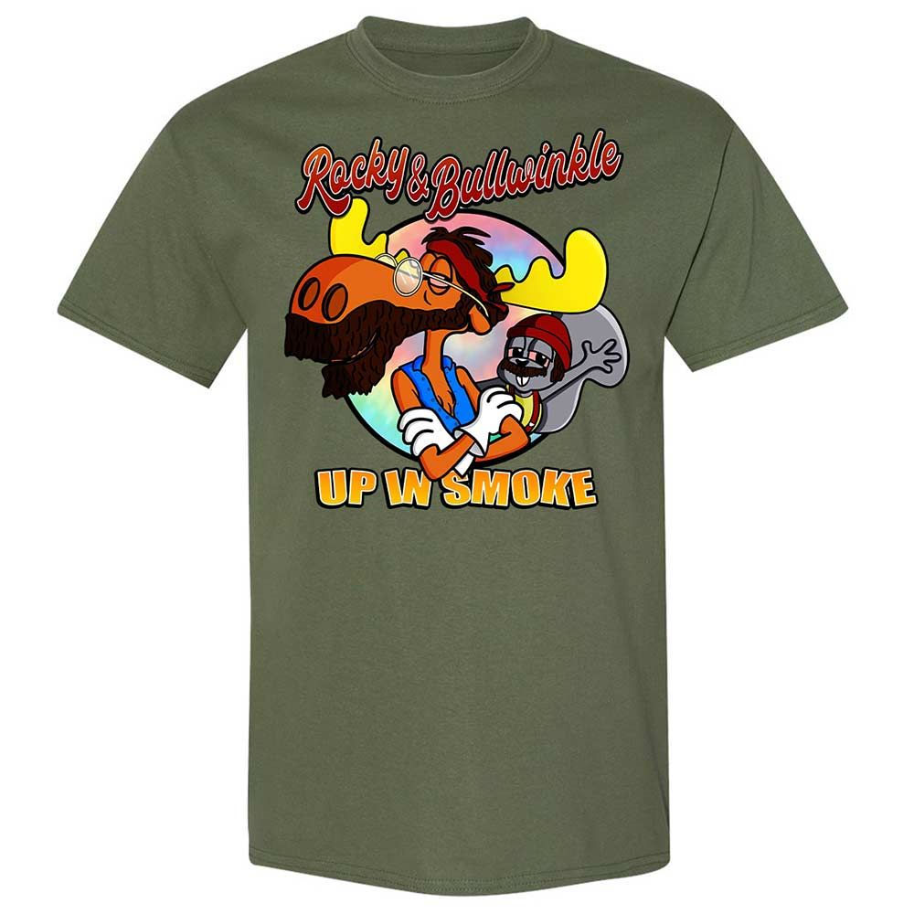 Funny Up In Smoke - Military Green - 11