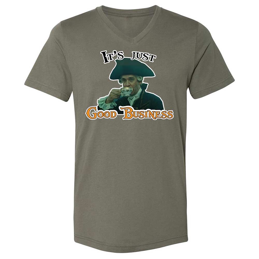 Unisex V-Neck T-Shirt - AFDBNQ8D - Military Green - 11
