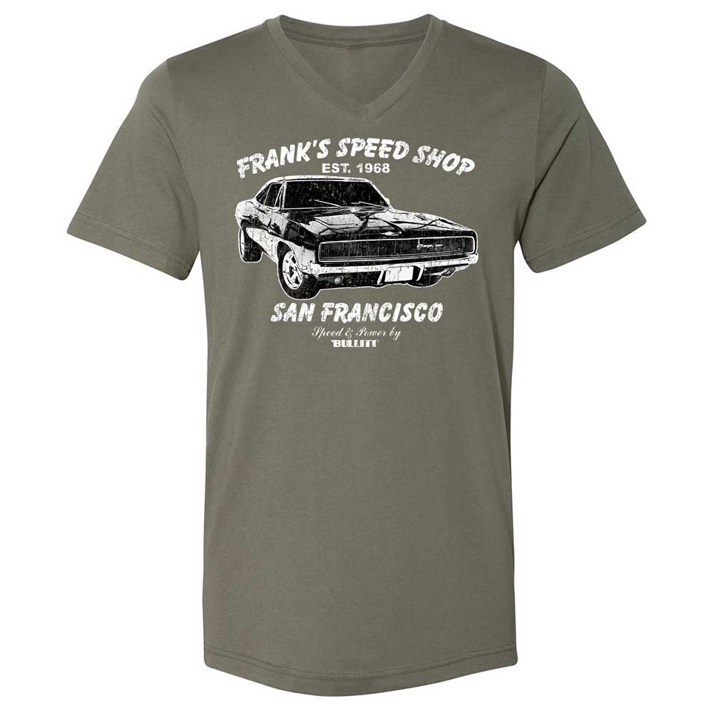 Unisex V-Neck T-Shirt - RE55QE9W - Military Green - 11