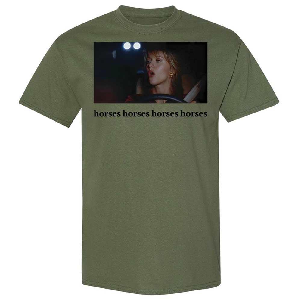 Horses horses horses horses - Military Green - 11