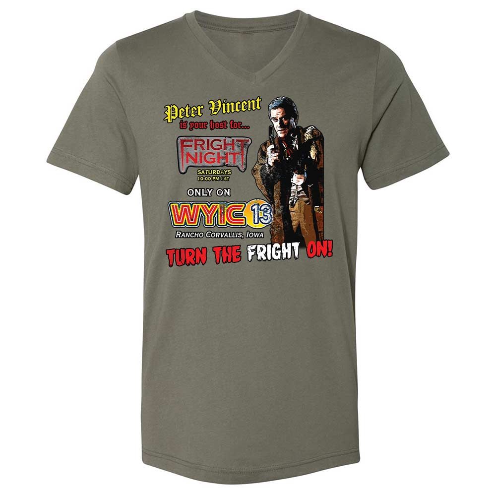 Peter Vincent Fright horror night cult - Military Green - 11