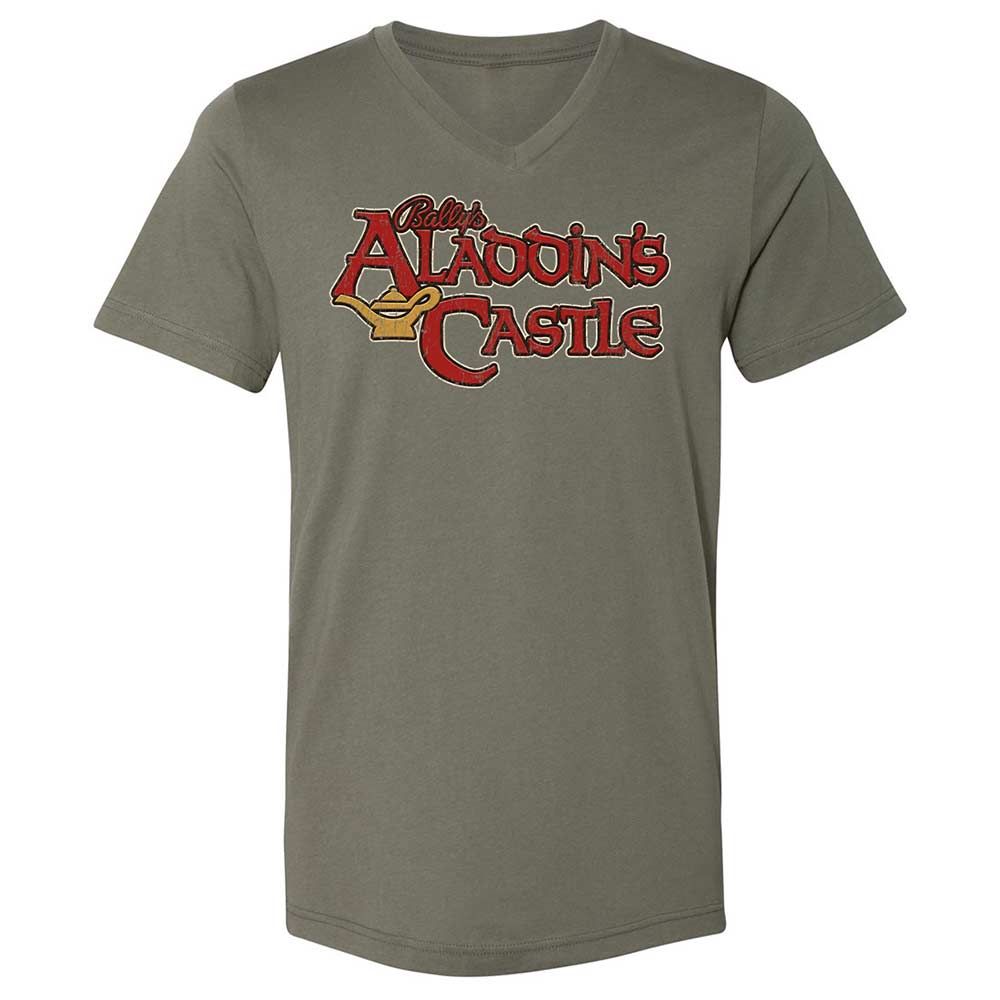 Unisex V-Neck T-Shirt - CSGHZG2A - Military Green - 11