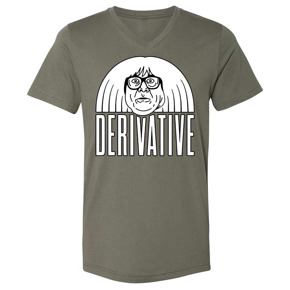 Unisex V-Neck T-Shirt - NCKZ2BPV - Military Green - 11