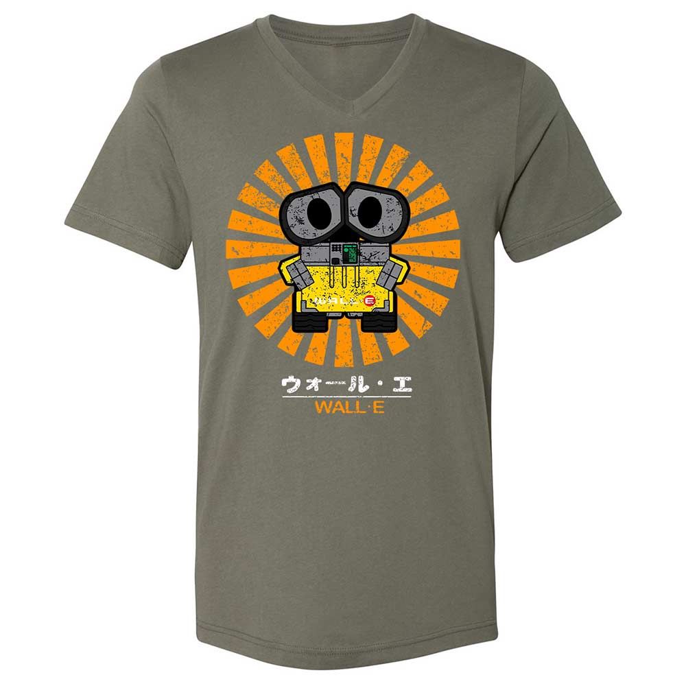 Unisex V-Neck T-Shirt - APSRELKE - Military Green - 11