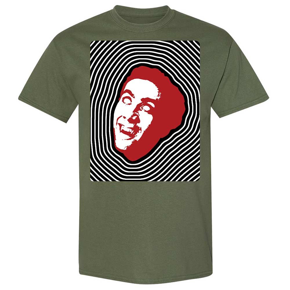 Psychedelic Nicolas Cage - Military Green - 11