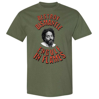 Destroy, Dismantle, Engulf in Flames - Military Green - 11