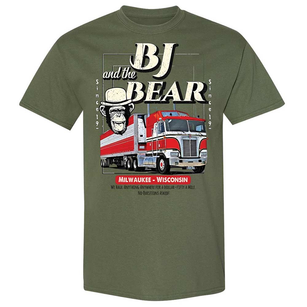 Classic Unisex T-Shirt - TR34VXAF - Military Green - 11