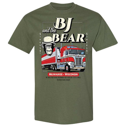 Classic Unisex T-Shirt - TR34VXAF - Military Green - 11