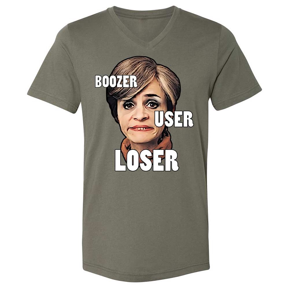 I was a boozer, a user, and a loser - Military Green - 11
