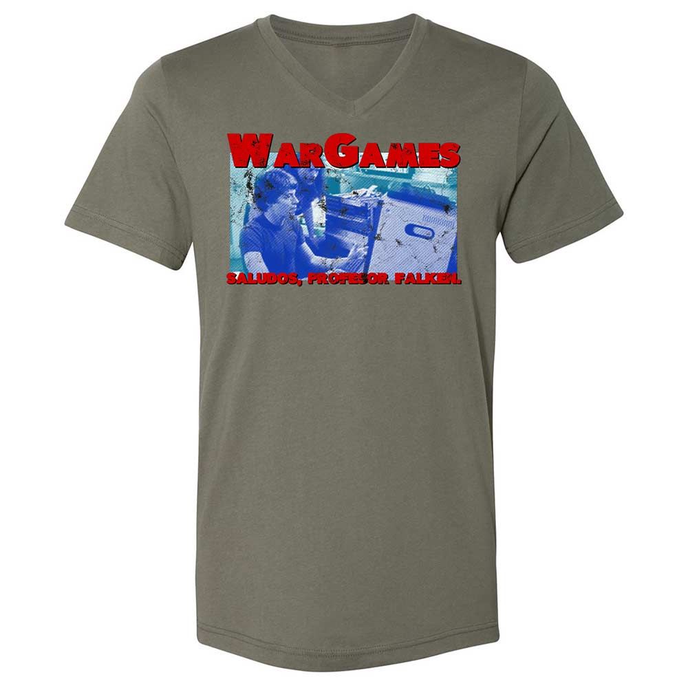 Greetings, Professor Falken - Military Green - 11