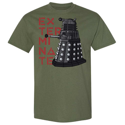 Dalek Exterminate - Military Green - 11