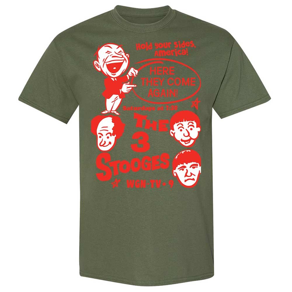 The 3 Stooges - Military Green - 11