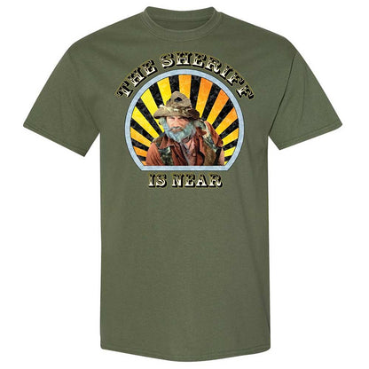 The Sheriff Is Near - Military Green - 11