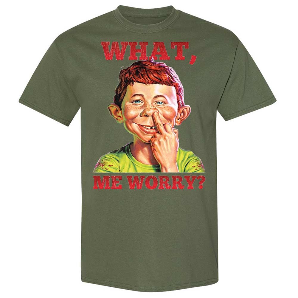 What, me worry - Military Green - 11