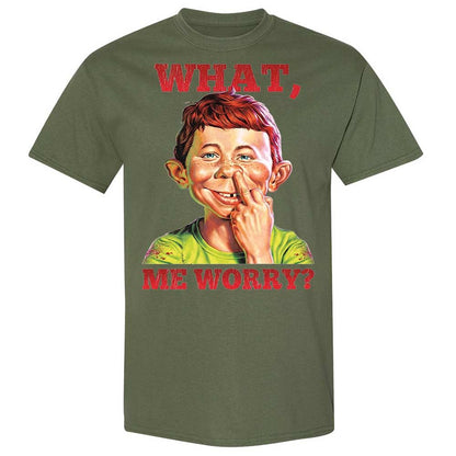 What, me worry - Military Green - 11