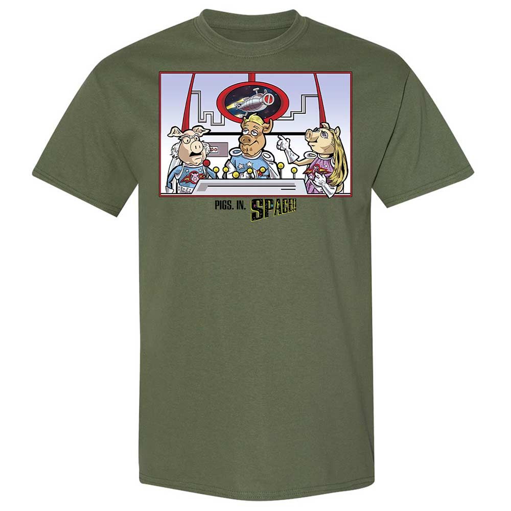 Classic Unisex T-Shirt - CQG2N4UR - Military Green - 11