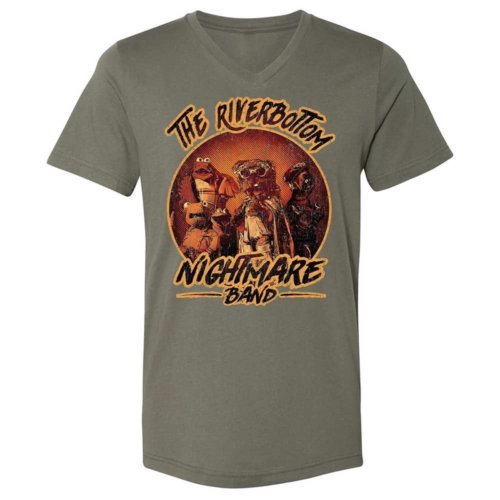 Unisex V-Neck T-Shirt - N1A7DWSR - Military Green - 11