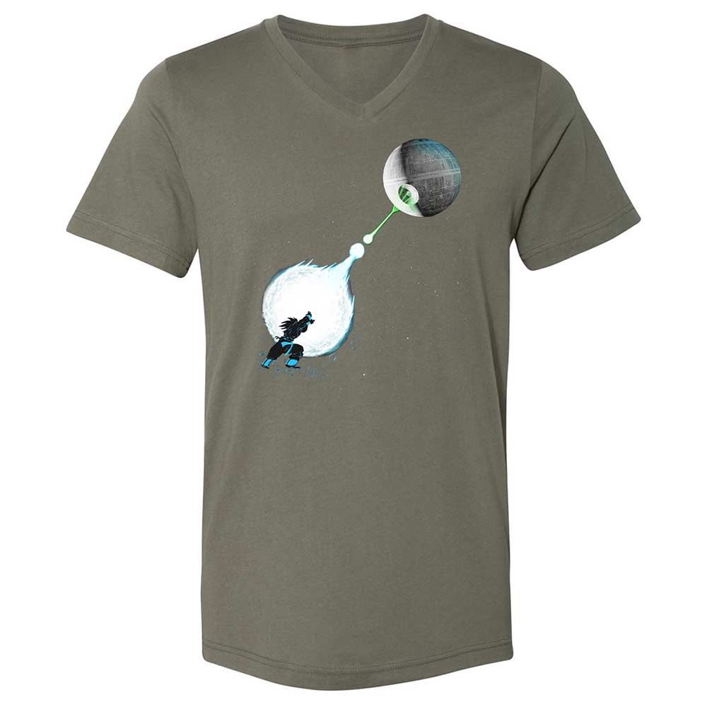 Unisex V-Neck T-Shirt - WGPG4BTU - Military Green - 11