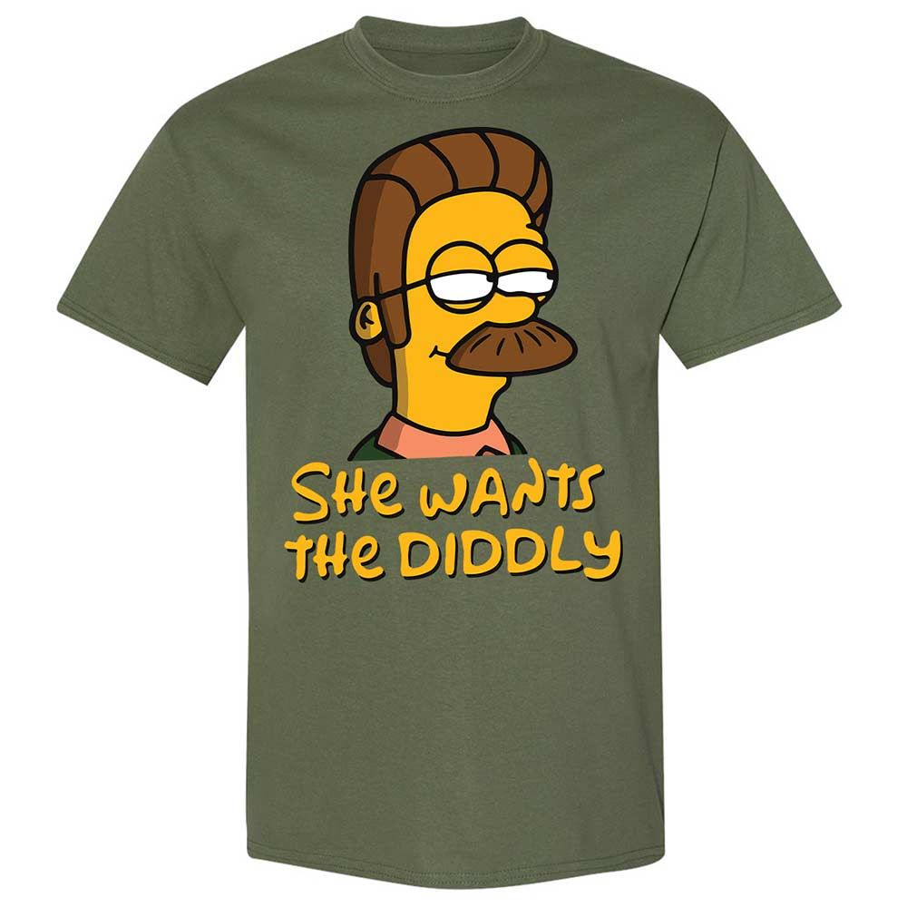 She Wants The Diddly - Military Green - 11