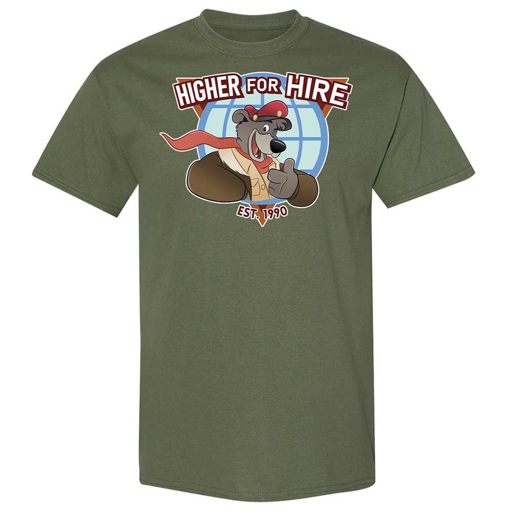 Higher for Hire - Military Green - 11