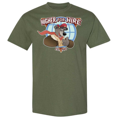 Higher for Hire - Military Green - 11