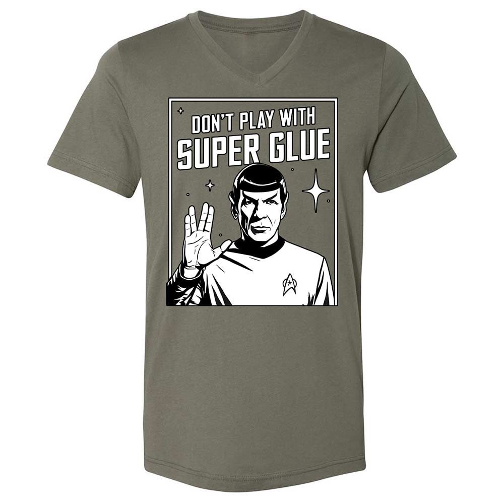 Unisex V-Neck T-Shirt - 9CSFFAAK - Military Green - 11