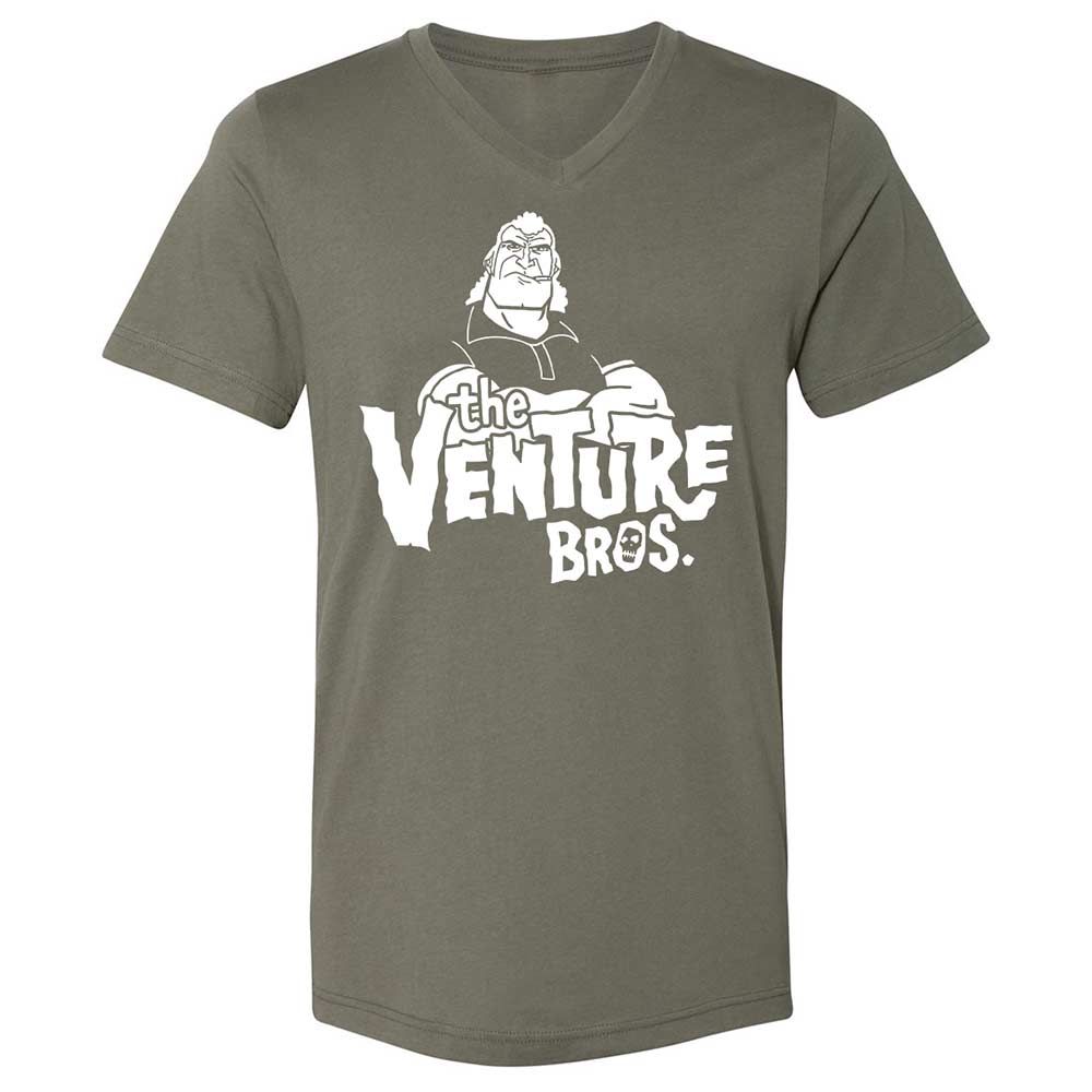 Unisex V-Neck T-Shirt - PW4LSEQ9 - Military Green - 11