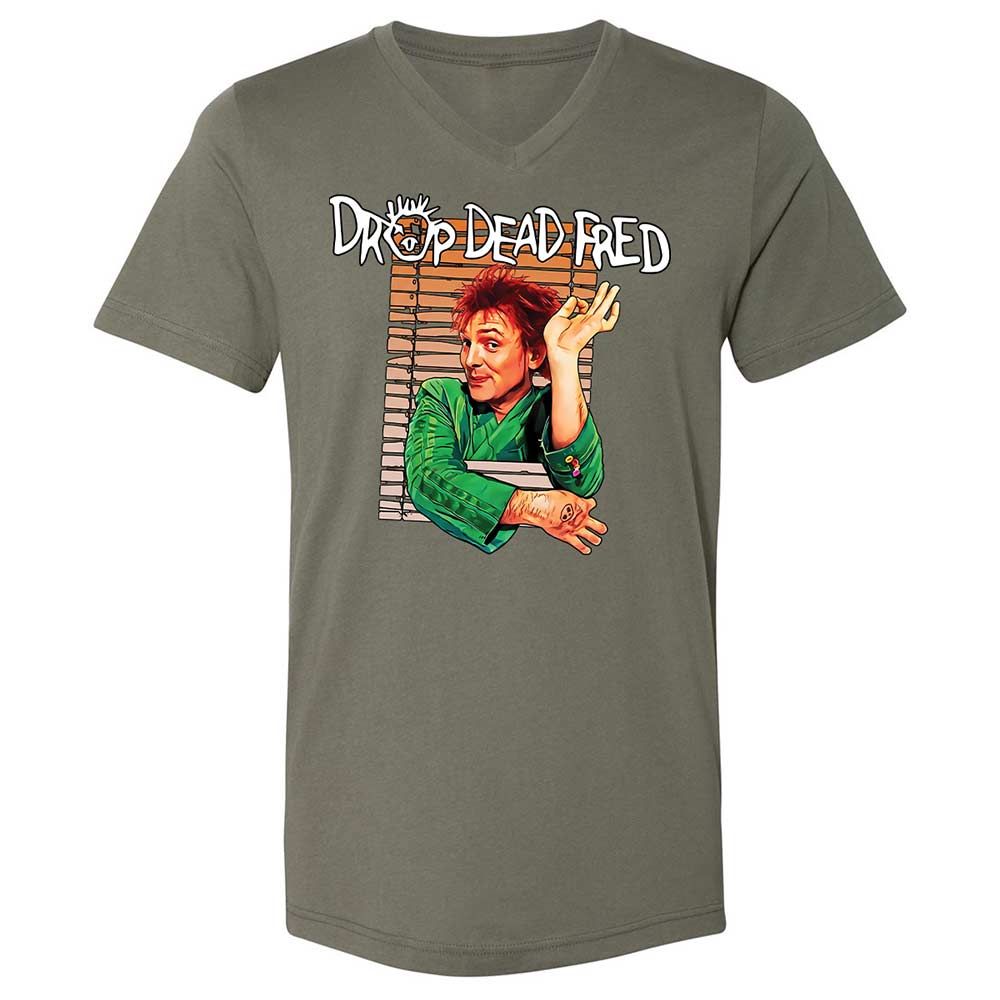 Funny Man Drop Dead Fred - Military Green - 11