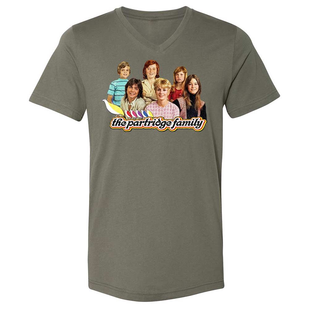 Unisex V-Neck T-Shirt - DT9ME8YH - Military Green - 11