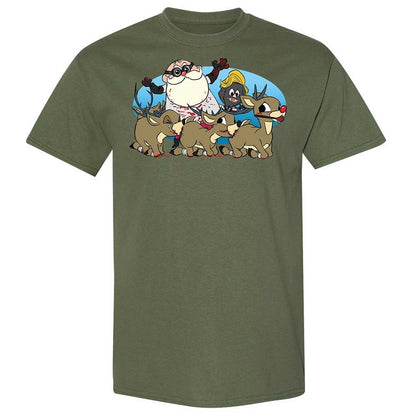 Santapede Greeting - Military Green - 11