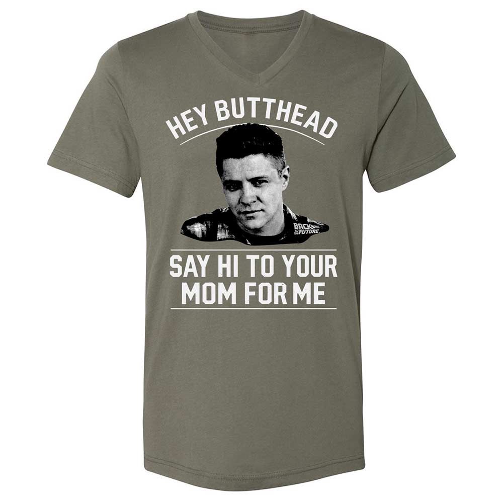 Unisex V-Neck T-Shirt - TBENHKFH - Military Green - 11