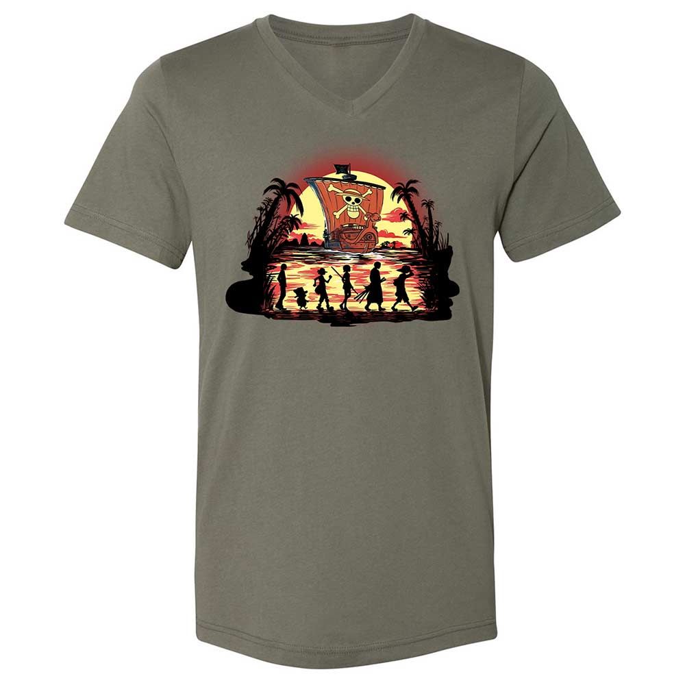 Unisex V-Neck T-Shirt - 94GAHYGS - Military Green - 11
