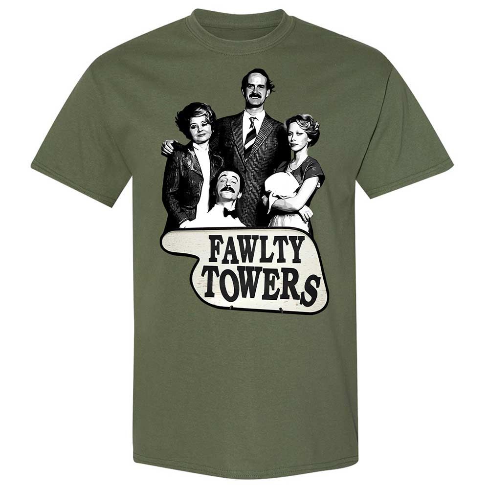 Basil Fawlty - Military Green - 11