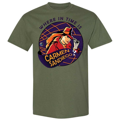 Where in Time Is Carmen Sandiego - Military Green - 11