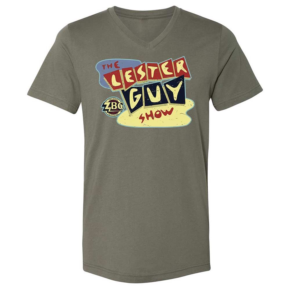 Unisex V-Neck T-Shirt - UR9XNNQV - Military Green - 11