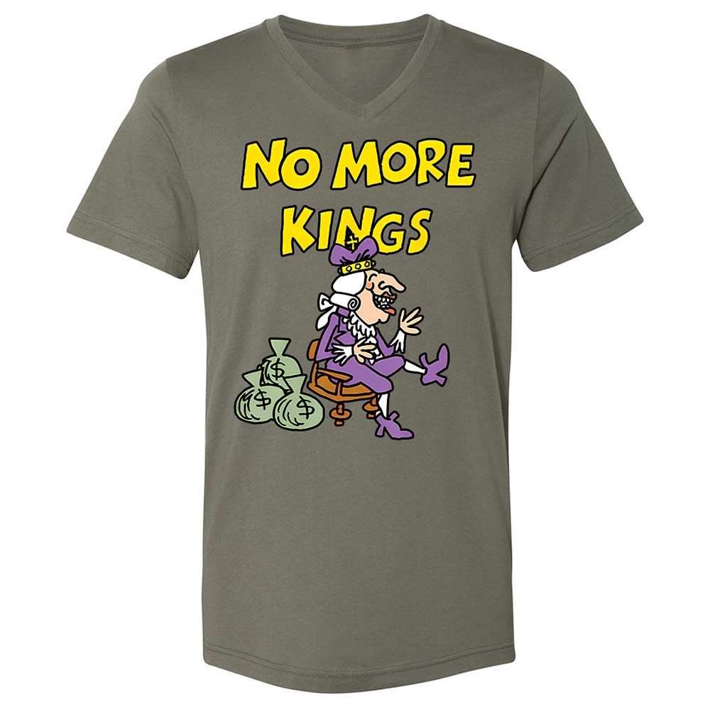 Unisex V-Neck T-Shirt - T89NUSGP - Military Green - 11