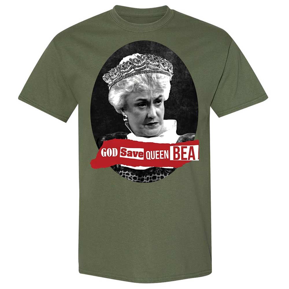 God Save Queen Bea - Military Green - 11